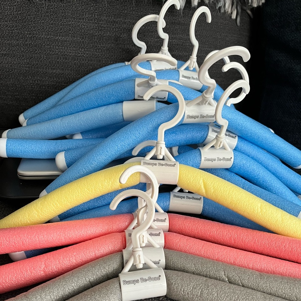 16 Bump be gone hangers.